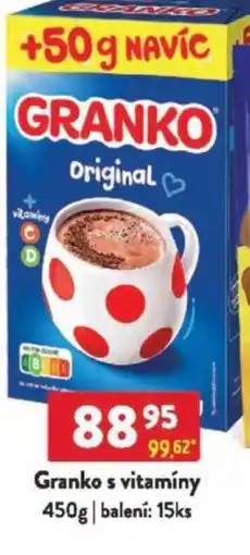 Qanto Granko s vitamíny nabídka