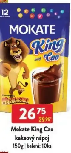 Qanto Mokate King Cao kakaový nápoj nabídka
