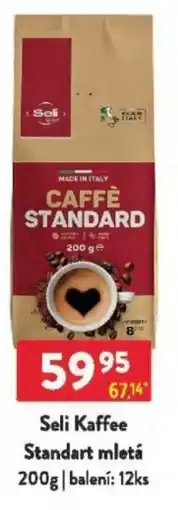 Qanto Seli Kaffee Standart mletá nabídka