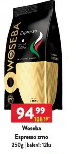 Qanto Woseba Espresso zrno nabídka