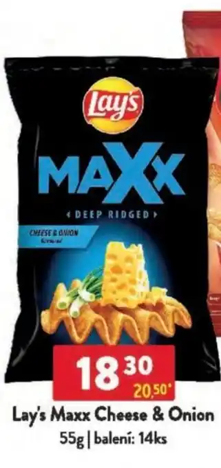 Qanto Lay's Maxx Cheese & Onion nabídka