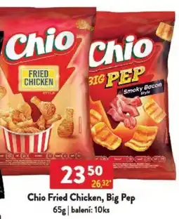 Qanto Chio Fried Chicken, Big Pep nabídka