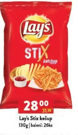 Qanto Lay's Stix kečup nabídka