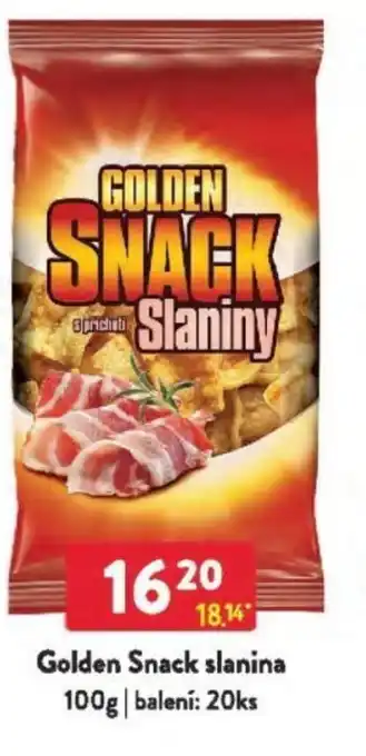 Qanto Golden Snack slanina nabídka