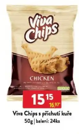 Qanto Viva Chips s příchutí kuře nabídka