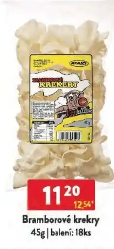 Qanto Bramborové krekry nabídka