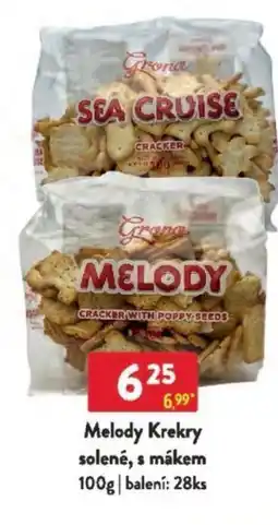 Qanto Melody Krekry solené, s mákem nabídka