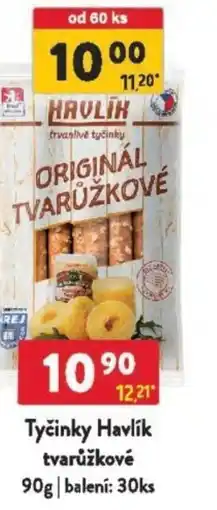Qanto Tyčinky Havlík tvarůžkové nabídka