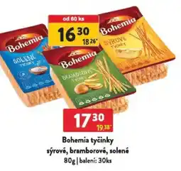 Qanto Bohemia tyčinky sýrové, bramborové, solené nabídka
