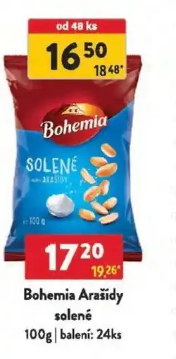 Qanto Bohemia Arašídy solené nabídka