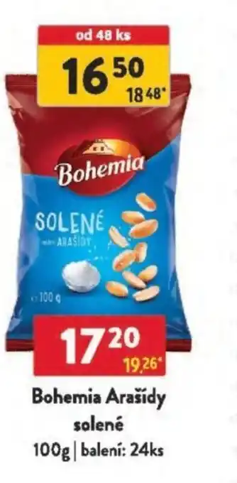 Qanto Bohemia Arašídy solené nabídka