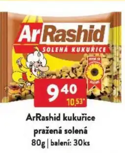 Qanto ArRashid kukuřice pražená solená nabídka