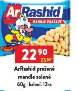 Qanto ArRashid pražené mandle solené nabídka