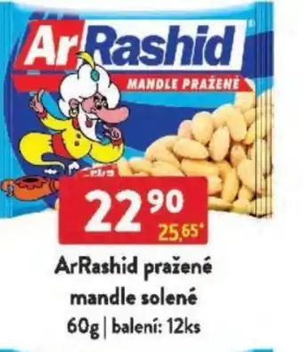Qanto ArRashid pražené mandle solené nabídka