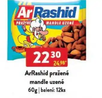 Qanto ArRashid pražené mandle uzené nabídka