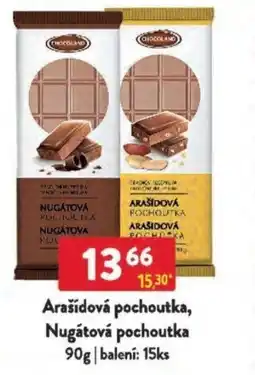 Qanto Arašídová pochoutka, Nugátová pochoutka nabídka