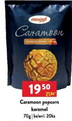 Qanto Mogyi Caramoon popcorn karamel nabídka