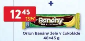 Qanto Orion Banány želé v čokoládě nabídka