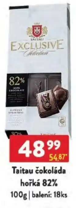 Qanto Taitau čokoláda hořká 82% nabídka