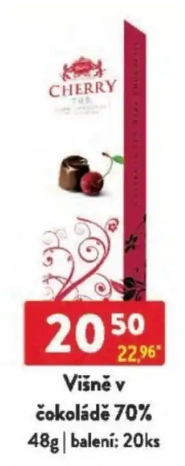 Qanto Višně v čokoládě 70% nabídka