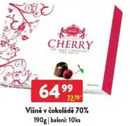 Qanto Višně v čokoládě 70% nabídka