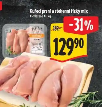 Albert Kuřecí prsí a stehenní řízky MIX nabídka