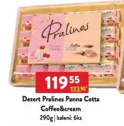 Qanto Dezert Pralines Panna Cotta Coffee&cream nabídka