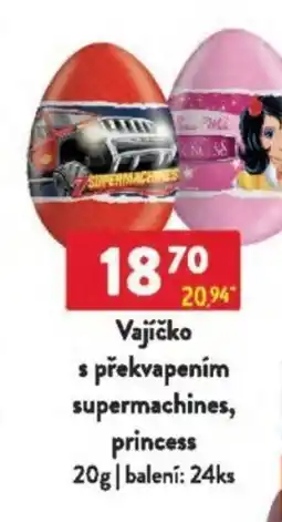 Qanto Vajíčko s překvapením supermachines, princess nabídka