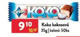 Qanto Koko kokosová nabídka