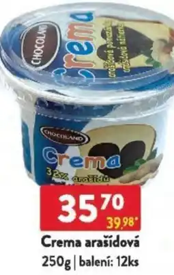 Qanto Crema arašídová nabídka