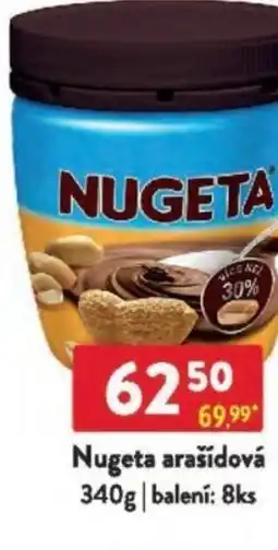 Qanto Nugeta arašídová nabídka