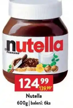 Qanto Nutella nabídka
