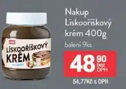Qanto Nakup Lískooříškový krém nabídka