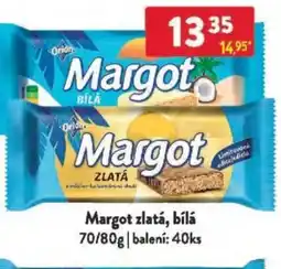 Qanto Margot zlatá, bílá nabídka