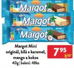 Qanto Margot Mini originál, bílá a karamel, mango a kokos nabídka