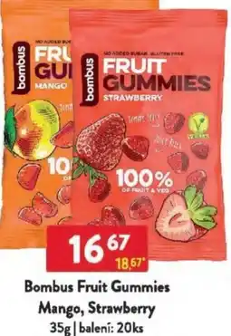 Qanto Bombus Fruit Gummies Mango, Strawberry nabídka