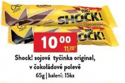 Qanto Shock! sojová tyčinka original, v čokoládové polevě nabídka