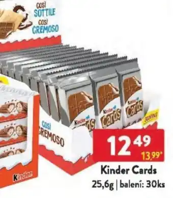 Qanto Kinder Cards nabídka