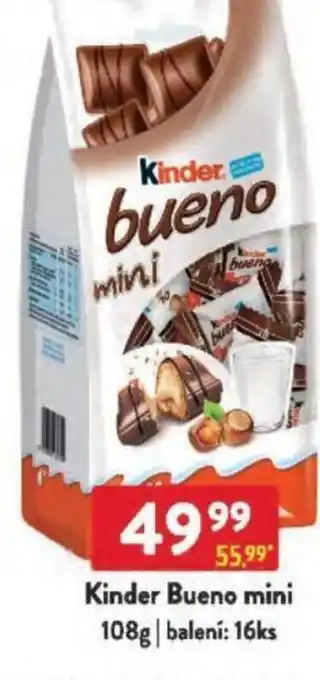 Qanto Kinder Bueno mini nabídka