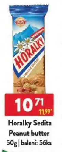 Qanto Horalky Sedita Peanut butter nabídka