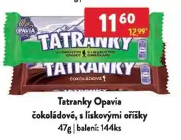 Qanto Tatranky Opavia čokoládové, s lískovými oříšky nabídka