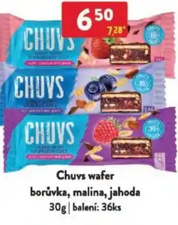 Qanto Chuvs wafer borůvka, malina, jahoda nabídka