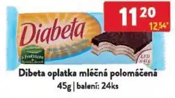 Qanto Dibeta oplatka mléčná polomáčená nabídka