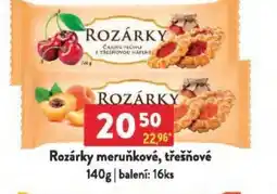 Qanto Rozárky meruňkové, třešňové nabídka