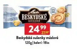 Qanto Beskydské sušenky máslové nabídka