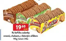 Qanto Ke kafičku sušenky ovesné, s kakaem, s lískovým oříškem nabídka