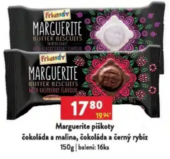 Qanto Marguerite piškoty čokoláda a malina, čokoláda a černý rybíz nabídka