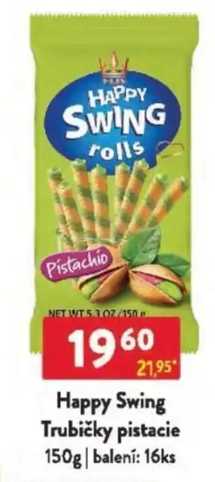 Qanto Happy Swing Trubičky pistacie nabídka