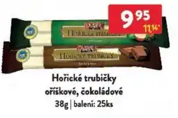 Qanto Hořické trubičky oříškové, čokoládové nabídka