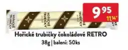 Qanto Hořické trubičky čokoládové RETRO nabídka